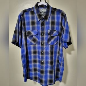 Men's Large DIXXON Bamboo Short Sleeve